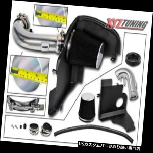 USGACe[N Ci[_Ng 3.5 "ubNq[gV[hR[hGACe[NLbg+ 11-14}X^OGT 5.0L V8ptB^[ 3.5" BLACK Heat Shield Cold Air Intake Kit + Filter For 11-14 Mustang GT 5.0L V