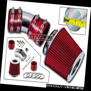 USGACe[N Ci[_Ng 3 "RED 2007N̒ZZ̋C2008N2008NCp/eJ3.5 L 3.9 L V 6 3" RED Short Ram Air Intake For 2006 2007 2008 Impala/Monte Carlo 3.5L 3.9L V6