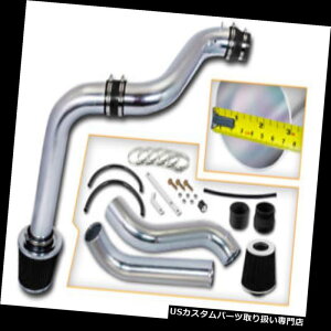 USGACe[N Ci[_Ng 3 "ubN╗Ce[NC_NVLbg+ 92-96v[hptB^[2.2L / 2.3L L4 3" BLACK Cold Air Intake Induction Kit + Filter For 92-96 Prelude 2.2L/2.3L L4