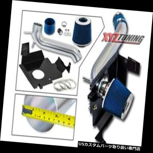 USGACe[N Ci[_Ng 3 "BLUEq[gV[hC+ 05-10NCX[300ptB^[3.5L V6 3" BLUE Heat Shield Cold Air Intake + Filter For 05-10 Chrysler 300 3.5L V6