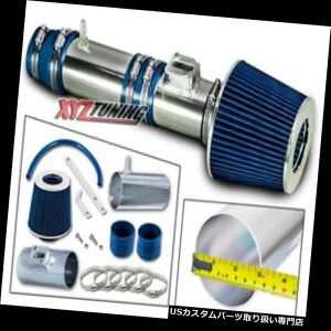 USGACe[N Ci[_Ng u[V[gGACe[NLbg+ 07-13IfbZC3.5L V6 / MDX 3.7L V6ptB^[ BLUE Short Ram Air Intake Kit + Filter For 07-13 Odyssey 3.5L V6 / MDX 3.7L V6