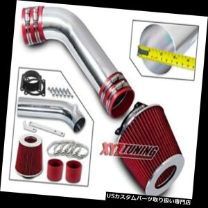 USGACe[N Ci[_Ng 03-06 350Z / G35 / FX35 3.5L V6̂߂̐ԂZRamC̗ULbg+tB^[ RED Short Ram Air Intake Induction Kit + Filter For 03-06 350Z/G35/FX35 3.5L V6