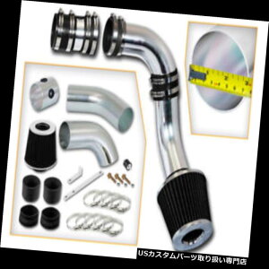 USGACe[N Ci[_Ng 3 "₽Cz̗ULbg+ 99-05 Grand Am / Alero 3.4L V6̂߂̃tB^[ 3" BLACK Cold Air Intake Induction Kit + Filter For 99-05 Grand Am/Alero 3.4L V6