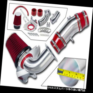 USGACe[N Ci[_Ng 3.5 "94-95}X^OGT 5.0L V8̂߂̐ԂC̋zCULbg+tB^[ 3.5" RED Cold Air Intake Induction Kit + Filter For 94-95 Mustang GT 5.0L V8