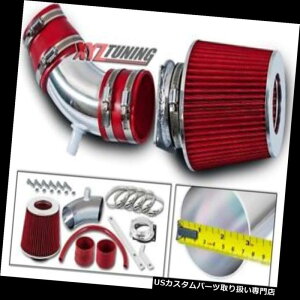 USGACe[N Ci[_Ng 05-08 Mariner 3.0L V6̂߂̐ԂZRamC̗ULbg+tB^[ RED Short Ram Air Intake Induction Kit + Filter For 05-08 Mariner 3.0L V6