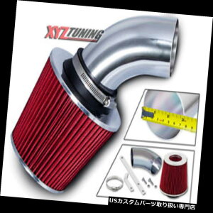 USGACe[N Ci[_Ng 97-01 Catera 3.0L V6̂߂̐ԂZRamC̗ULbg+tB^[ RED Short Ram Air Intake Induction Kit + Filter For 97-01 Catera 3.0L V6