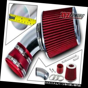 USGACe[N Ci[_Ng 06-07|eBAbNG6 3.9L V6̂߂̐ԂZC̗ULbg+tB^[ RED Short Ram Air Intake Induction Kit + Filter For 06-07 Pontiac G6 3.9L V6