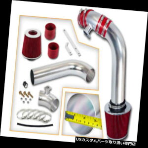 USGACe[N Ci[_Ng 3 "ԗ₽zCLbg+ 92-98 BMW E36 323/325/328ptB^[2.5L 2.8L I6 3" RED Cold Air Intake Kit + Filter For 92-98 BMW E36 323/325/328 2.5L 2.8L I6