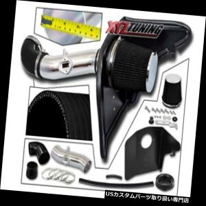 USGACe[N Ci[_Ng 3.5 "ubNq[gV[hR[hGACe[NLbg+ 2010-2011J}3.6 L V 6ptB^[ 3.5" BLACK Heat Shield Cold Air Intake Kit + Filter For 2010-2011 Camaro 3.6L V6