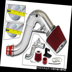 USGACe[N Ci[_Ng 3.5 "ԂMV[h₽C+ 2011-2015IveB}2.0L^[{ptB^[ 3.5" RED Heat Shield Cold Air Intake + Filter For 2011-2015 Optima 2.0L Turbo
