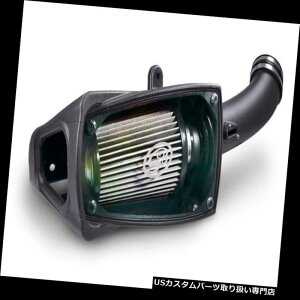 USGACe[N Ci[_Ng 2011-2016ÑtH[h6.7L PowerstrokefB[[̂߂Samp; B̗C̎̃Lbg̊tB^[ SB Cold Air Intake Kit Dry Filter For 2011-2016 Ford 6.7L Po
