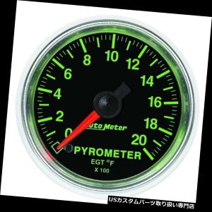 ^R[^[ I[g[^[3845 GS 2 1/16 "dCvEGTQ[W0-2000°F Auto Meter 3845 GS 2 1/16" Electric Pyrometer EGT Gauge 0-2000 deg. F