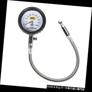 ^R[^[ [g2164̕ՓIȍ/̃^CC@B0-100 PSIQ[W Auto Meter 2164 Universal Black/Silver Tire Pressure Mechanical 0-100 PSI Gauge