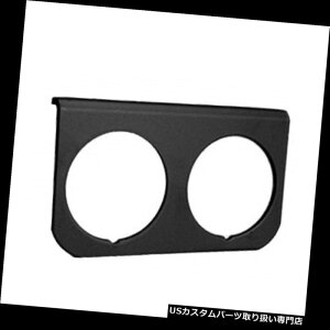 ^R[^[ [^[2237jo[TfAubNA~tpli2-1 / 16 "Q[Wpj Auto Meter 2237 Universal Dual Black Aluminum Mounting Panel for 2-1/16" Gauge