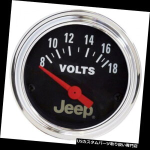 ^R[^[ I[g[^[880242c8-18Vdv2-1 / 16 "ׂẴW[vpQ[W Auto Meter 880242 Air-Core 8-18V Voltmeter 2-1/16" Gauge for All Jeeps