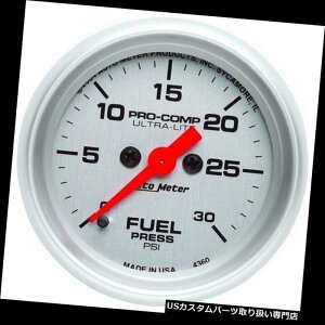 ^R[^[ I[g[^[4360EgCg2 1/16 "dCR͌v0-30 PSI Auto Meter 4360 Ultra Lite 2 1/16" Electric Fuel Pressure Gauge 0-30 PSI