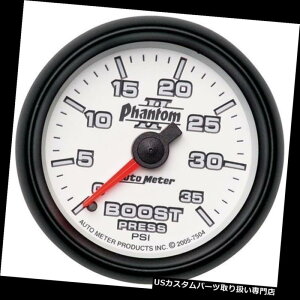 ^R[^[ I[g[^[7504t@gII 2 1/16 "JjJu[XgQ[W0-35 PSI Auto Meter 7504 Phantom II 2 1/16" Mechanical Boost Gauge 0-35 PSI