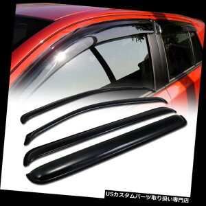 xgoCU[ hAoCU[ CK[h J/_[NX[NeBgK[hxgfBtN^[EBhEoCU[tBbg05+pXt@C_[ Rain/Wind Dark Smoke Tint Guard Vent Deflectors Wi