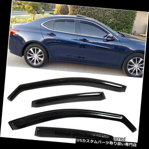 xgoCU[ hAoCU[ CK[h ACURA TLX 2015-UPX[NCftN^SUNNILL CHANNEL WINDOW VISORS SIDE IN CHANNEL WINDOW VISORS FOR ACURA TLX 2015-UP SMOKE RAIN DEFLECTORS SUN