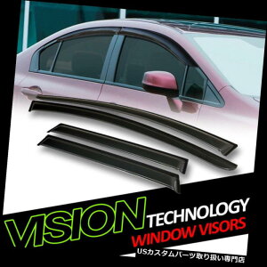xgoCU[ hAoCU[ CK[h Jdm Rain / Wind GuardX[NeBgxgVF[hEBhEoCU[tBbg15-17Y[m Jdm Rain/Wind Guard Smoke Tint Vent Shade Window Visors Fits 15-17 