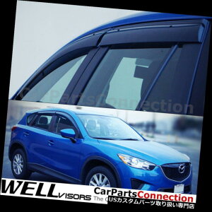 xgoCU[ hAoCU[ CK[h WellVisorsEBhEoCU[13-16}c_CX-5TChftN^[ WellVisors Window Visors 13-16 Mazda CX-5 Side Deflectors