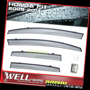 xgoCU[ hAoCU[ CK[h z_tBbg09-14EBhEoCU[̂߂Wellvisors Rain Sun Wind Deflectors Wellvisors Rain Sun Wind Deflectors For Honda Fit 09-14 Window Visors