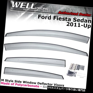 xgoCU[ hAoCU[ CK[h tH[htBGX^11-17Z_TChNbvEBhETChoCU[AerodynWELLvisors WELLvisors For Ford Fiesta 11-17 Sedan Side Clip on Window Side Visor Aerodyn