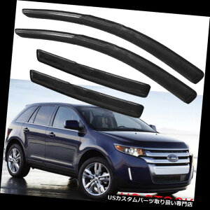 xgoCU[ hAoCU[ CK[h 07-13tH[hGbW/J[MKXpEBhEoCU[xgCK[hftN^[e[vI Window Visors Vent Rain Guard Deflector Tape-On For 07-13 Fo