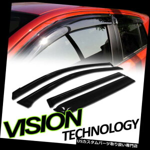 �x���g�o�C�U�[ �h�A�o�C�U�[ ���C���K�[�h 06-12�g���^Rav4�̂��߂�Jdm�J/�E�B���h�K�[�h�̏o���̉A�̃f�B�t���N�^�[���̃o�C�U�[4pc Jdm Rain/Wind Guard Vent Shade Deflector Window Visors 4pc For 06-12 Toyota R
