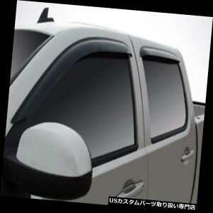 xgoCU[ hAoCU[ CK[h 2007 - 2013 GMC Sierra 1500N[Lup̃e[vxgoCU[ Tape-On Vent Visors for a 2007 - 2013 GMC Sierra 1500 Crew Cab