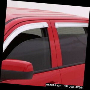 xgoCU[ hAoCU[ CK[h LfbNGXJ[h2002-2006 AVS Chrome VentvisorEBhEoCU[CK[hɓK Fits Cadillac Escalade 2002-2006 AVS Chrome Ventvisor Window Visors Rain Gu