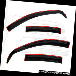 �x���g�o�C�U�[ �h�A�o�C�U�[ ���C���K�[�h �`���l���X���[�N���C���f�t���N�^��EOS�T�C�h�E�B���h�E�r�UMAZDA 3�p2014-2018 EOS SIDE WINDOW VISORS IN CHANNEL SMOKE RAIN DEFLECTORS For MAZDA 3 2014-2018