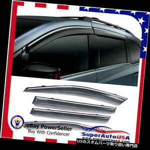 xgoCU[ hAoCU[ CK[h OEX^CX[NEBhExgoCU[TCEBhtBbgz_IfbZC2011N-2017 OE Style Smoke Window Vent Visors Sun Rain Wind Fit Honda 