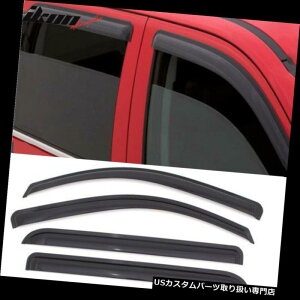 xgoCU[ hAoCU[ CK[h 97-01OH~[WZ_ANEBhEoCU[4{ Fits 97-01 Mitsubishi Mirage Sedan Acrylic Window Visors 4Pc Set