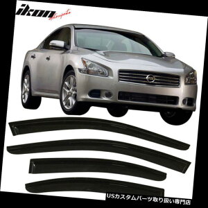 xgoCU[ hAoCU[ CK[h 09-15Y}LV}ANEBhEoCU[4{ZbgɃtBbg Fits 09-15 Nissan Maxima Acrylic Window Visors 4Pc Set