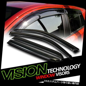 �x���g�o�C�U�[ �h�A�o�C�U�[ ���C���K�[�h 01-07�g���^�Z�R�C�A�̂��߂�JDM�J/�E�B���h�K�[�h�_�[�N�V�F�[�h�f�B�t���N�^�[�E�B���h�E�o�C�U�[ JDM Rain/Wind Guard Dark Shade Deflector Window Visors For 0