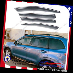 xgoCU[ hAoCU[ CK[h XotHX^[2014-18 OEX^CEBhExgoCU[TCEBhfBtN^[p for Subaru Forester 2014-18 OE Style Window Vent Visor Sun 