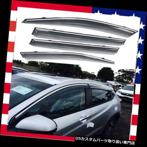 xgoCU[ hAoCU[ CK[h OEX^CEBhExgoCU[TCEBhftN^tBbgz_HRV HR-V 16-18 OE Style Window Vent Visors Sun Rain Wind Deflectors Fit Honda HRV H