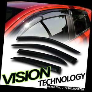 xgoCU[ hAoCU[ CK[h Jdm Rain / Wind GuardxgVF[hftN^[EBhEoCU[03-07AR[h4hAZ_ Jdm Rain/Wind Guard Vent Shade Deflector Window Visors 03-07 Accord 4 Door 
