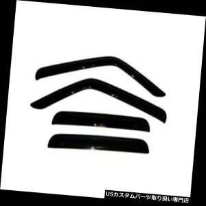 ベントバイザー ドアバイザー レインガード 2007-2017年のための窓の出口のバイザージープパトリオット2014 2015年2016 2011 2010 W579XB Window Vent Visors For 2007-2017 Jeep Patriot 2014 2015 2016 2011 2010 W579XB