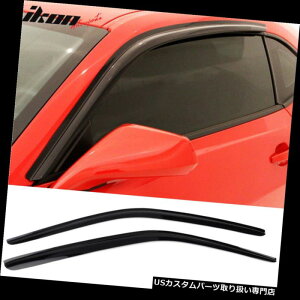xgoCU[ hAoCU[ CK[h 08-16 Dodge ChallengerANEBhEoCU[2ZbgɃtBbg Fits 08-16 Dodge Challenger Acrylic Window Visors 2Pc Set
