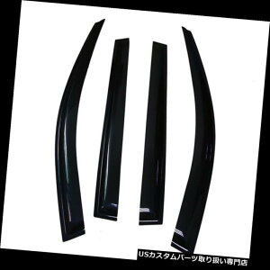 xgoCU[ hAoCU[ CK[h 4{CK[hfBtN^[EBhExgoCU[V[htBbg2014-2019W[v`FL[ 4X Rain Guard Deflector Window Vent Visor Shield Fits 2014-