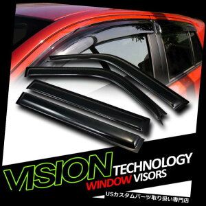 �x���g�o�C�U�[ �h�A�o�C�U�[ ���C���K�[�h 96-00�g���^Rav4�̂��߂̉J/���̊Ď��̈Â��o���̉A�̕Ό���̑��̃o�C�U�[4P Rain/Wind Guard Dark Vent Shade Deflector Window Visors 4P For 96-00 Toyota Rav4