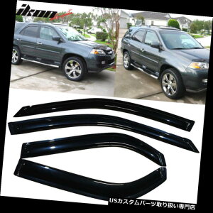 xgoCU[ hAoCU[ CK[h 01-06 Acura MDXANEBhEoCU[4{ZbgɃtBbg Fits 01-06 Acura MDX Acrylic Window Visors 4Pc Set