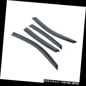 xgoCU[ hAoCU[ CK[h z_VrbN2016-2018pe[vIX[NX^CxgEBhECK[hoCU[4dr Tape-On Smoke Style Vent Window Rain Guard Visors 4dr for Honda Ci