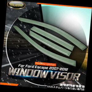 xgoCU[ hAoCU[ CK[h 4xEBhEoCU[xgCK[hV[htBbgtH[hGXP[vI4hA2008-2012 4x Window Visors Vent Rain Guards Shields fit Ford Escape Oly 4-Do
