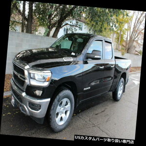 xgoCU[ hAoCU[ CK[h e[vI}bgubNxgoCU[4p2019 Dodge Ram Quad Cab Tape-on Matte Black Vent Visors 4 piece for a 2019 Dodge Ram Quad Cab