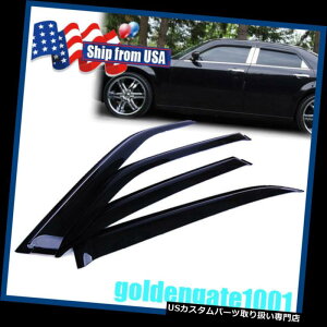 xgoCU[ hAoCU[ CK[h č̃tg+AEBhEoCU[CTxgNCX[300 /_bW}Oi05-10 GG US Front+Rear Window Visors Rain Sun Vent For Chrysler 300/Dodge