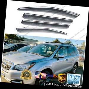 xgoCU[ hAoCU[ CK[h XotHX^[2014-18pOEX^CEBhExgoCU[TCEBhftN^ OE Style Window Vent Visor Sun Rain Wind Deflectors for Subaru For