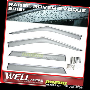 xgoCU[ hAoCU[ CK[h WellvisorsJzh[o[Range Rover Evoque 12-17EBhEoCU[N[ Wellvisors Rain Sun Wind Land Rover Range Rover Evoque 12-17 Window Visor Chrome
